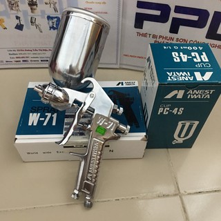 [Hàng công ty trung quốc Xịn] Súng phun sơn Anest IWATA W71-2G