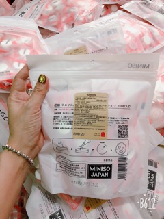 Mặt nạ giấy nén miniso
