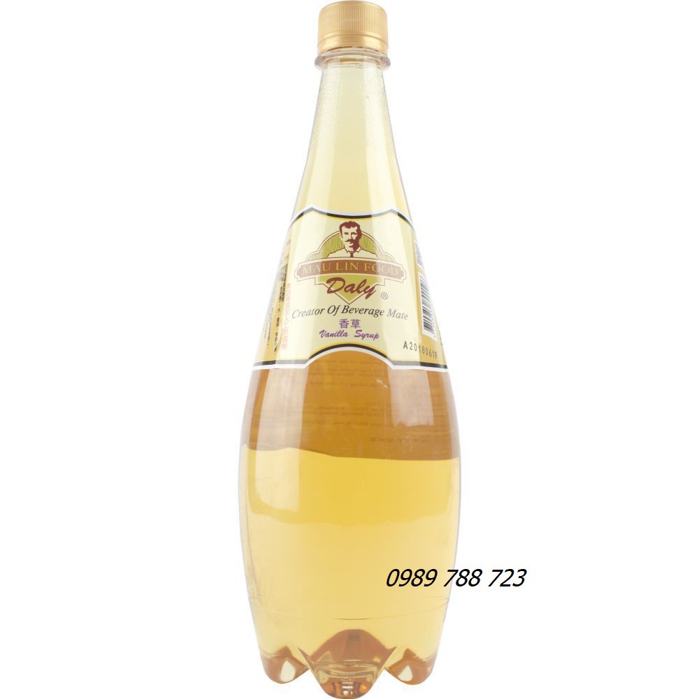 Siro MAULIN caramel / vanilla / hạt dẻ / hokaido / xoài/ đường đen chai 1.3kg