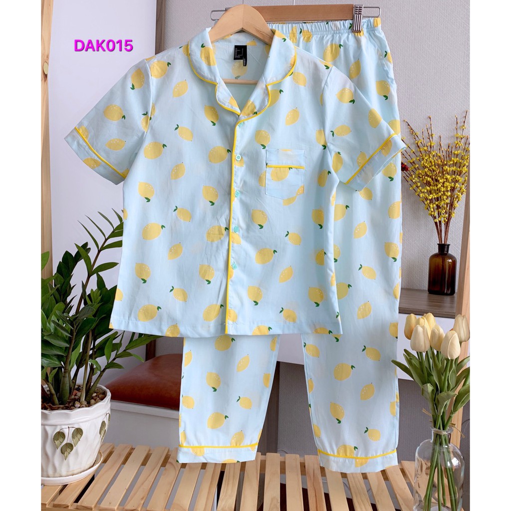 [ẢNH THẬT] Đồ Bộ Mặc Nhà Dài Pijama Nữ Xinh Xắn