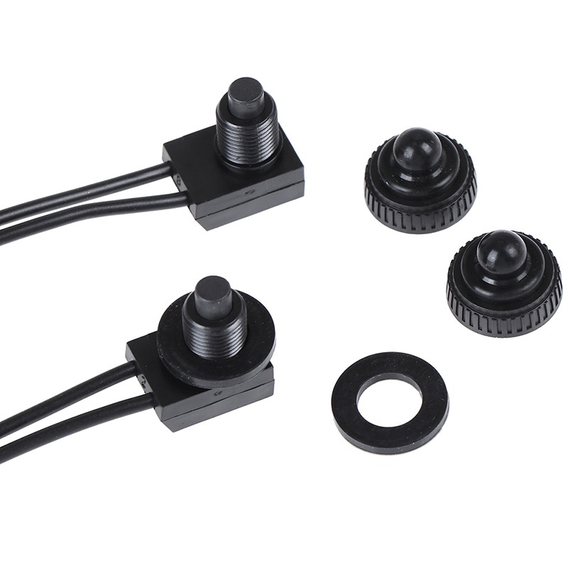Hl Bộ 2 Công Tắc On-Off 12v Chống Thấm Nước Với 4 Dây
