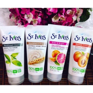Sữa rữa mặt tẩy da chết st.ives 170gr