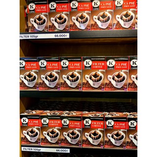 Cà phê phin giấy K Coffee Filter 105g