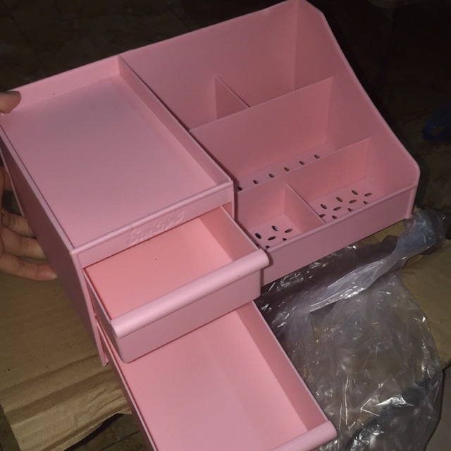 combo 6 ke mỹ phẩm nhựa