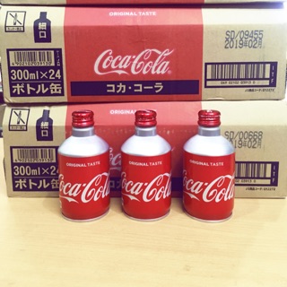 Coca nắp vặn 300ml Nhật Bản date 6/2020