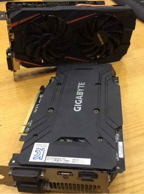 VGA GIGABYTE GV-N1060WF2OC-3GD  hàng đã qua sử dụng đẹp như mới
