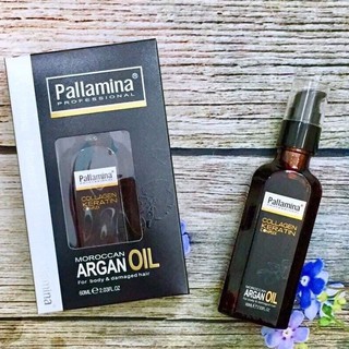 Tinh dầu dưỡng tóc PALLAMINA Collagen Keratin Complex 60ml (2026)