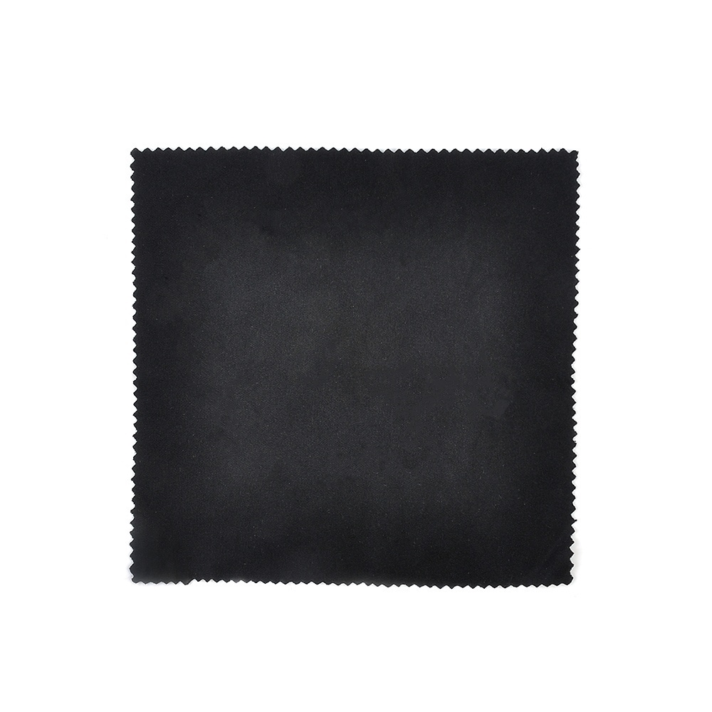 Bộ 10 khăn lau bằng sợi microfiber 15 * 15cm màu đen