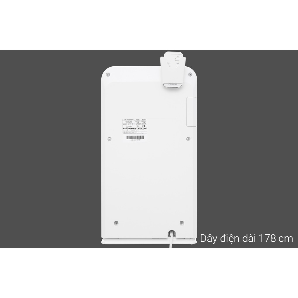 Máy lọc không khí Daikin MC55UVM6 - Ion Plasma hiện đại, 4 cấp độ lọc toàn diện, chống phấn hoa