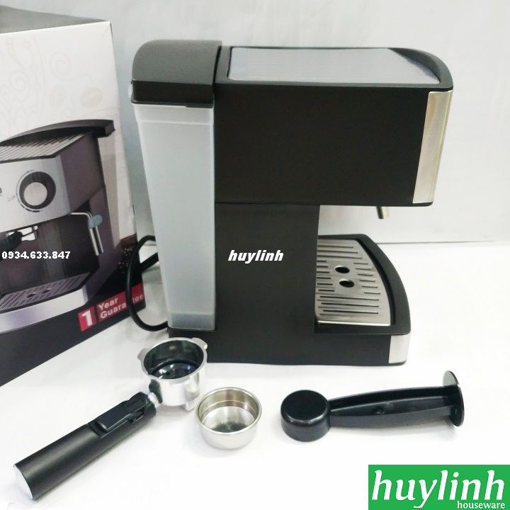 [Mã ELHAMS5 giảm 6% đơn 300K] Máy pha cà phê Espresso gia đình Zamboo ZB-88CF - 15bar - Tặng 500 gram cafe