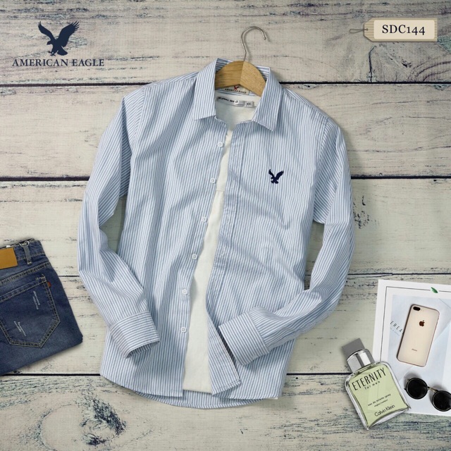 Áo Sơ Mi Nam Kẻ Sọc , Sơ Mi Kẻ Sọc Tay Dài , Chất Cotton Mềm Mịn | BigBuy360 - bigbuy360.vn