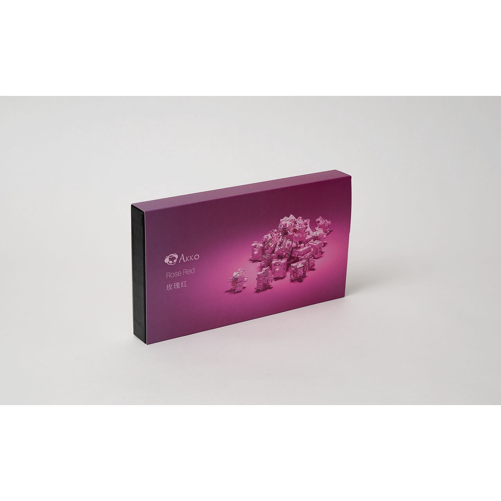 Switch thay nóng cho bàn phím cơ AKKO CS switch - Rose Red