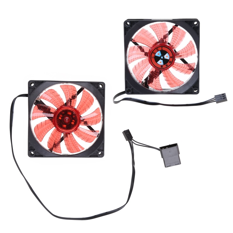 Ốp Quạt Tản Nhiệt LIDU1 90mm 9025 RGB 3 Pin RGB 12 LED Dành Cho Khung Gầm PC