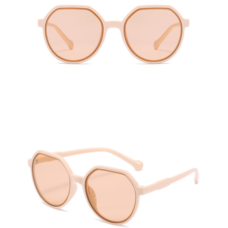 Kính râm gọng tròn chống tia uv400 phong cách hàn quốc thời trang cho nam và nữ