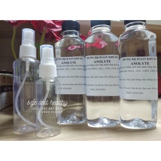 Chai xịt phun sương 50ml - 100ml