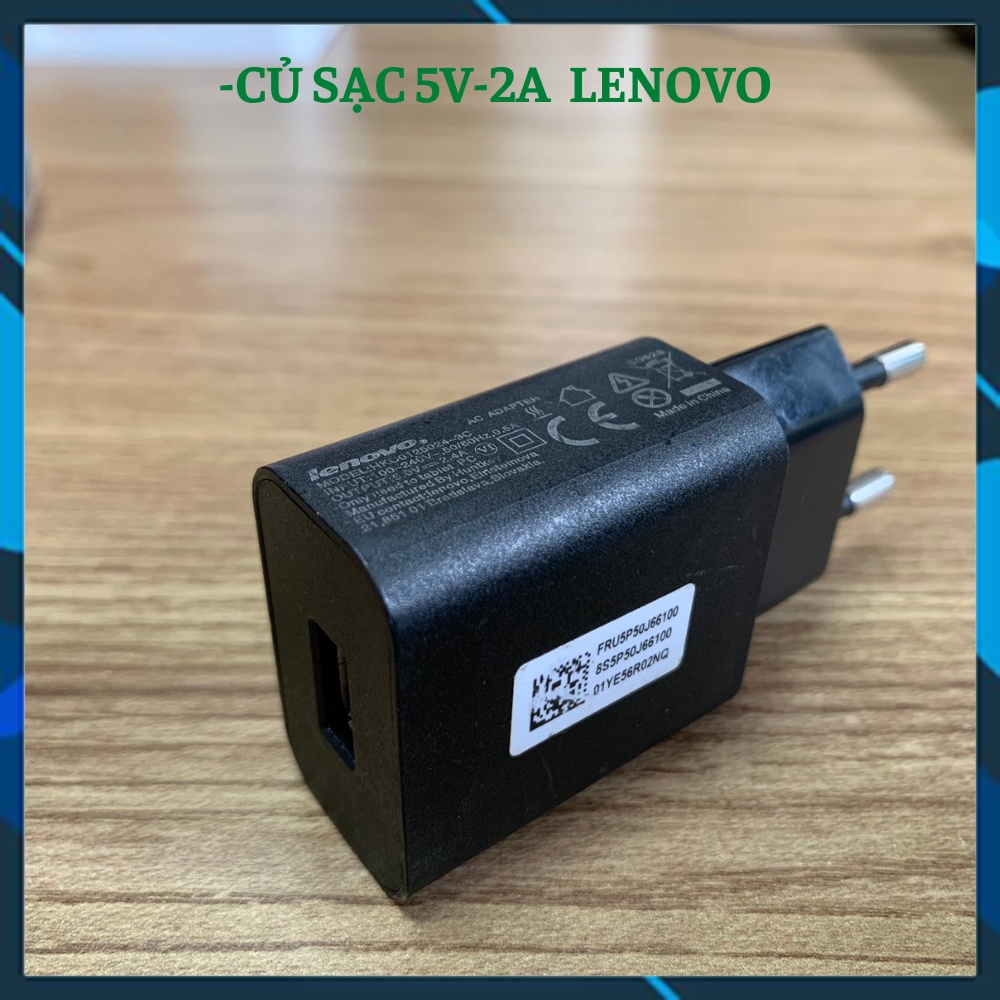 Bộ sạc 5V-2A 10w  lenovo,nội địa ,Cáp sạc type c,cáp sạc micro .Hàng sịn bóc , hình thức hơi xước dùng cho các đời máy