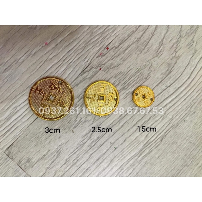 ĐỒNG TIỀN MẤY MẮN - Phụ kiện trang trí 0937.261.161-0938.67.67.53