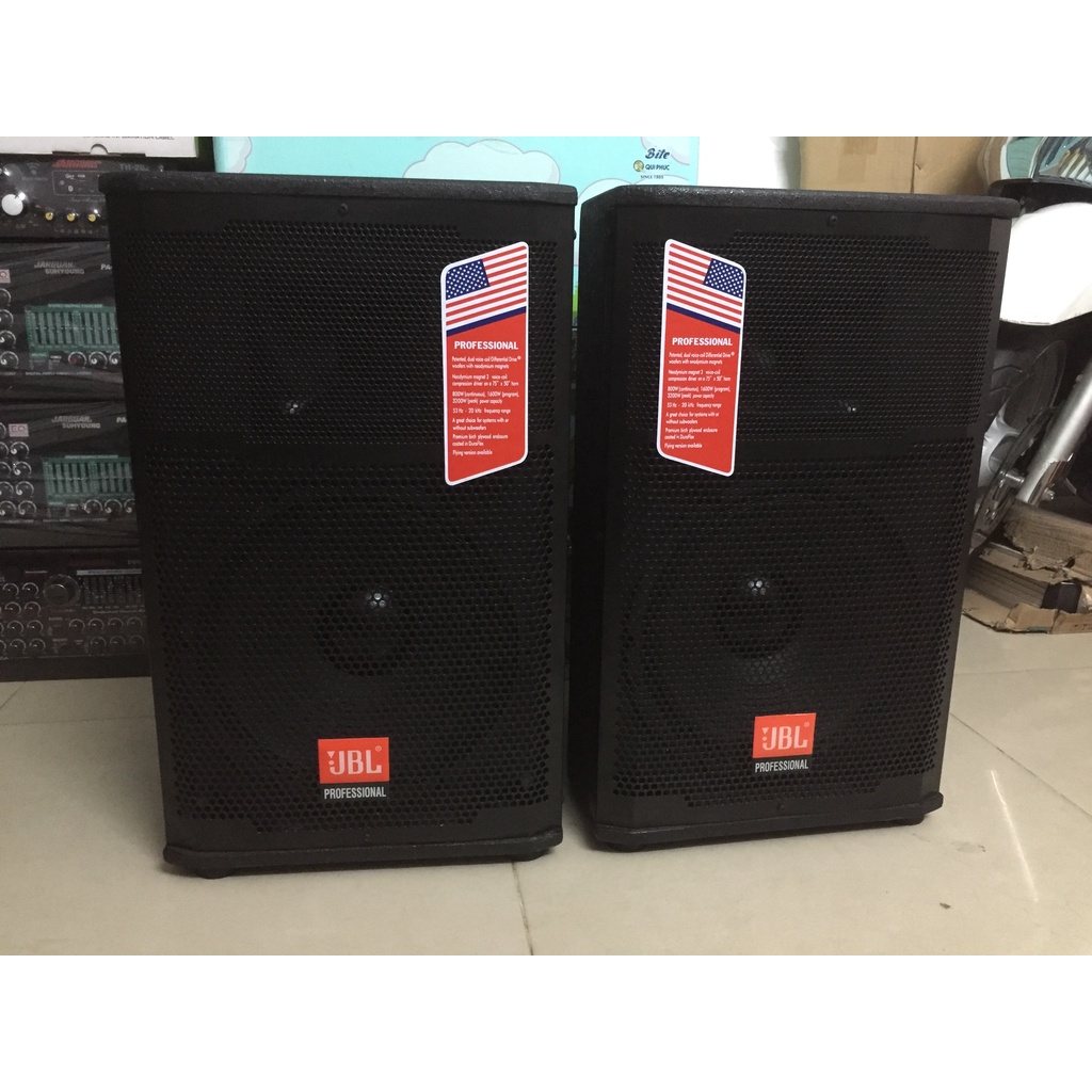 Loa sân khấu thùng sơn 3 tấc bass lớn chơi nhạc ngoài trời