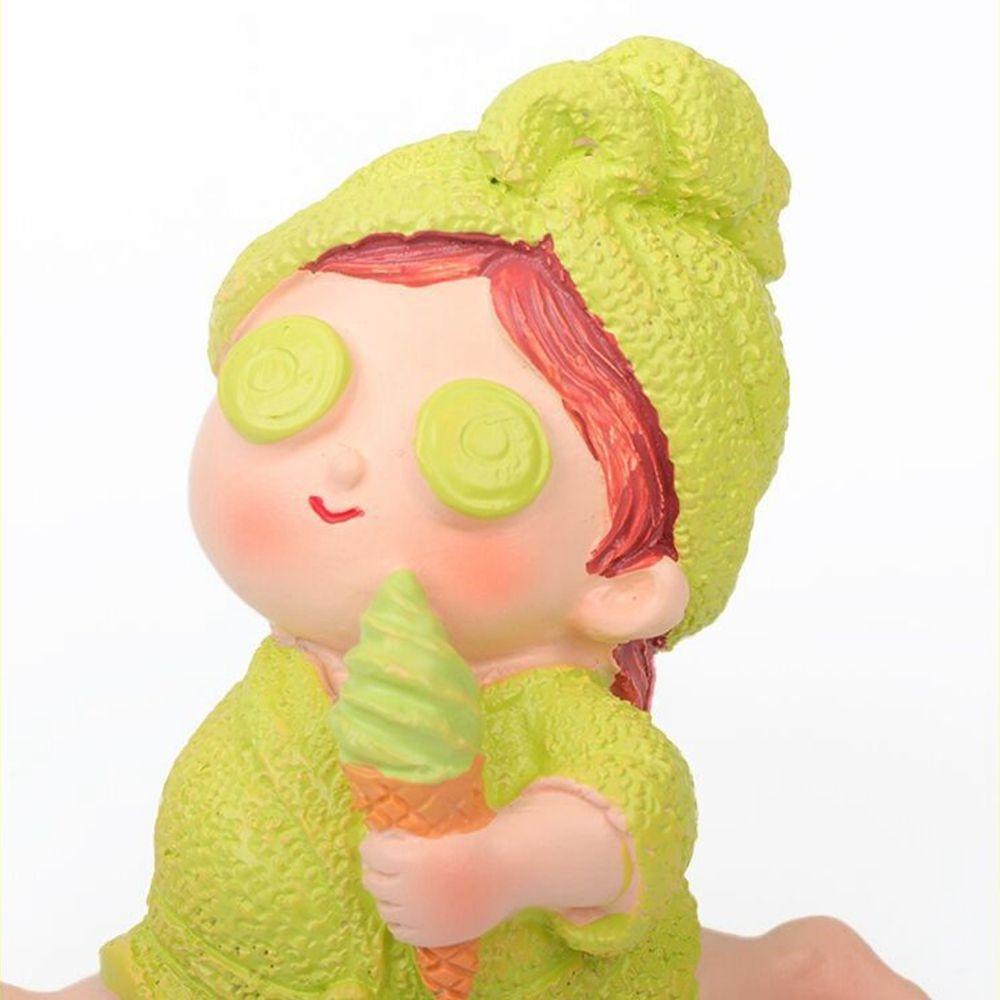 1 Nam Châm Dán Tủ Lạnh Hình Cô Gái Mặc Đồ Ngủ 3D Sáng Tạo