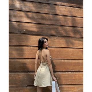 Narcystudio - Đầm lụa cột dây - Ana Dress