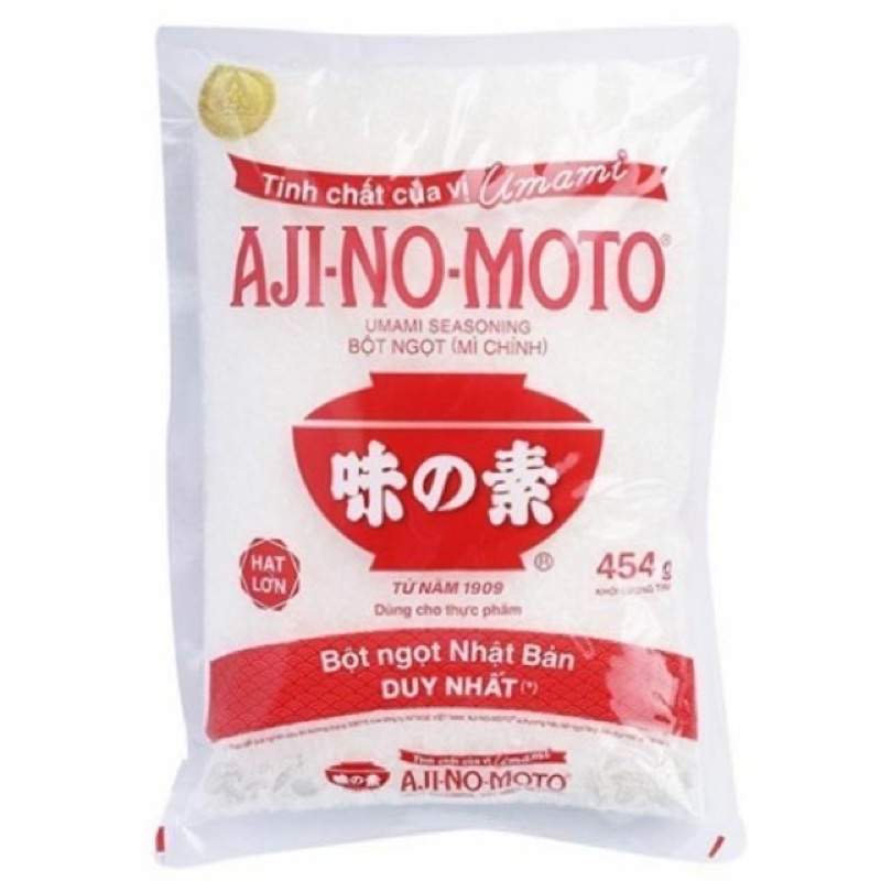 Bột ngọt ajinomoto 454g/1kg hat nho hàng cty