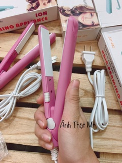 Máy là /duỗi tóc mini hộp trắng