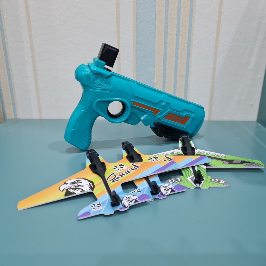 Đồ chơi bé trai súng đạn xốp đồ chơi cho trẻ em phóng máy bay rẻ vui độc lạ BENZ STORE SMB00