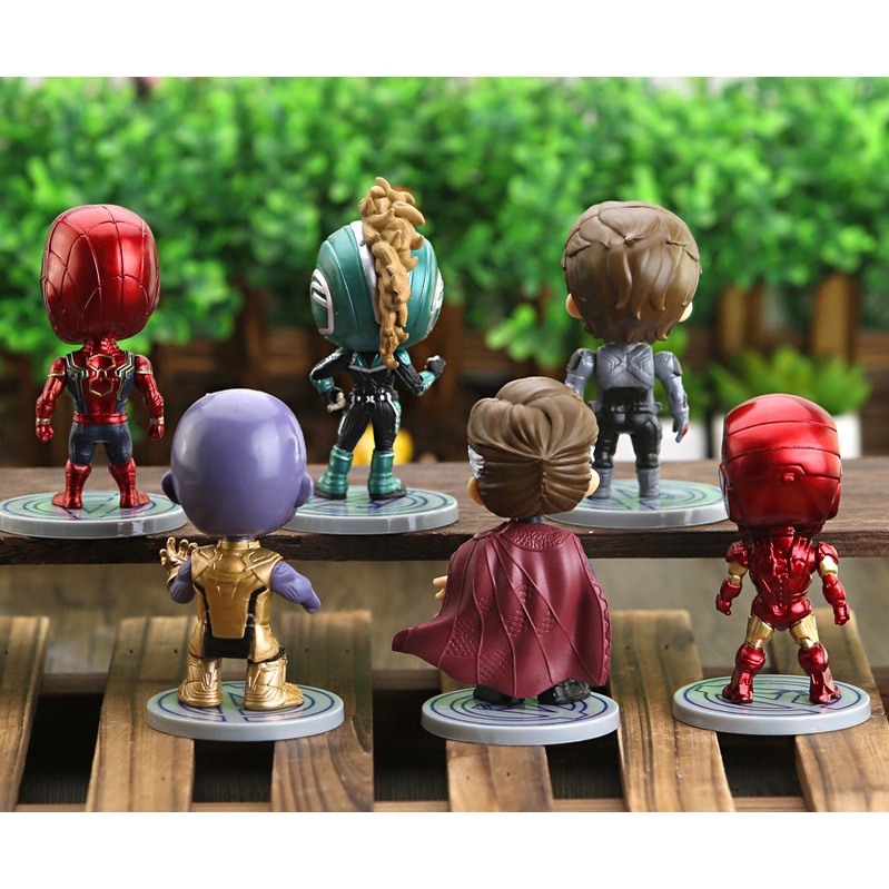 Mô hình để bàn Ironman, Spider man, Thor, Batman, Marvel, DC Iron Bat