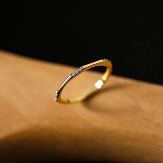 Nhẫn mạ vàng 18K