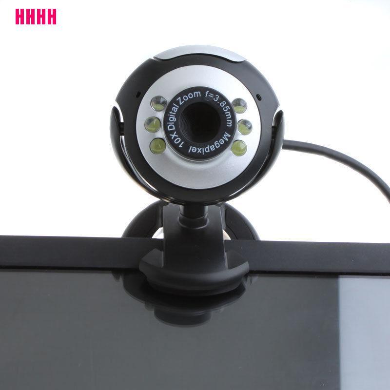 Đèn Led Webcam Usb 2.0 50.0m 6 Bóng Kèm Mic Chất Lượng Cao