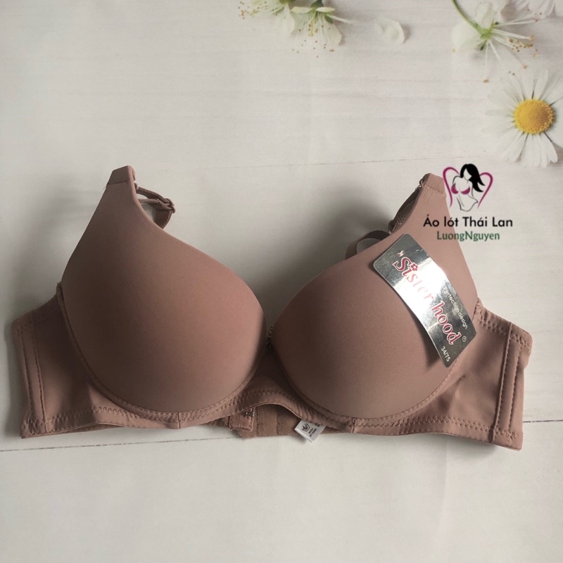 Áo ngực Thái lan có gọng Sister hood 1890 mặc áo dài nâng ngực tạo khe mút dày 3cm size 34, 36