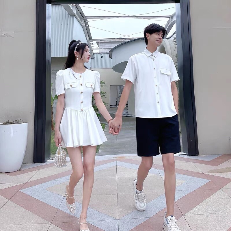Đồ đôi nam nữ, áo váy đôi dự tiệc, chụp ảnh cưới