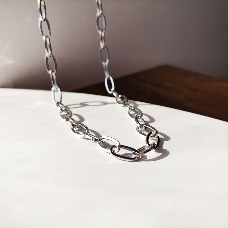 Vòng Cổ Choker Bằng Kim Loại Phong Cách Punk Cá Tính Dành Cho Nữ