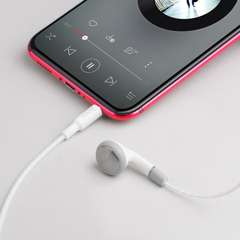 Tai nghe liền dây 1 tai Hoco M61 có micro chân 3.5mm Dành cho điện thoại iPhone iP Xiaomi Huawei Samsung Oppo Realme