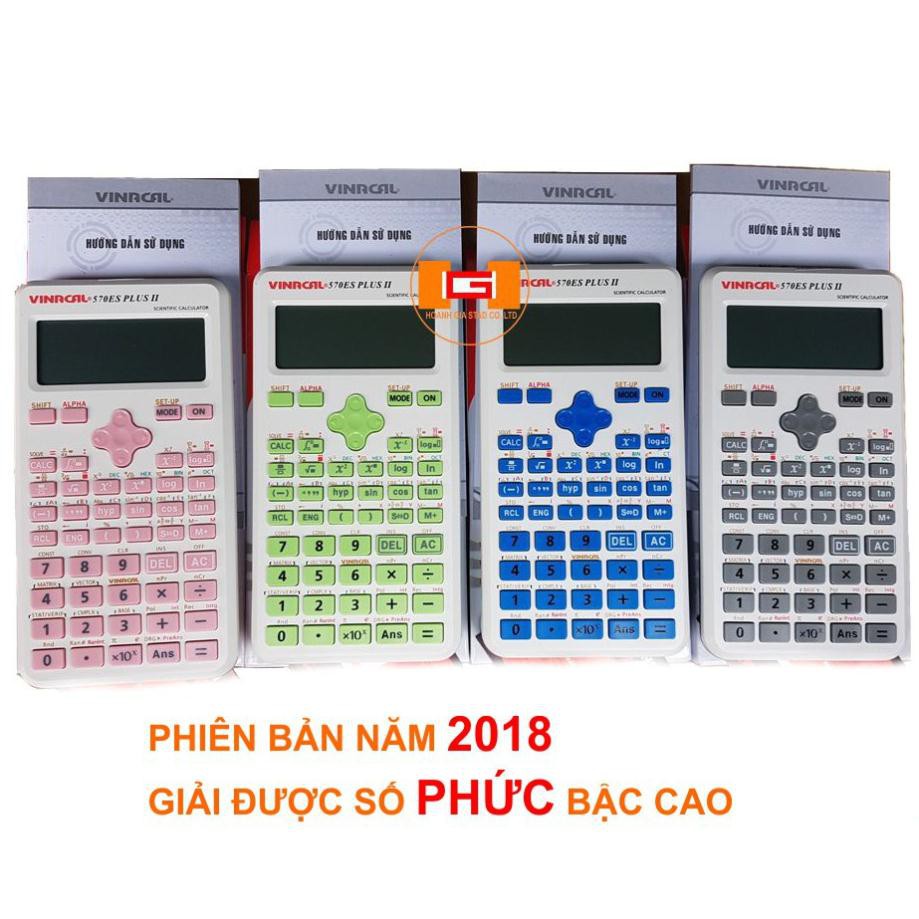 GIÁ GỐC -  Máy tính VINACAL 570 ES PLUS II-CHÍNH HÃNG BH 2 NĂM [2018]