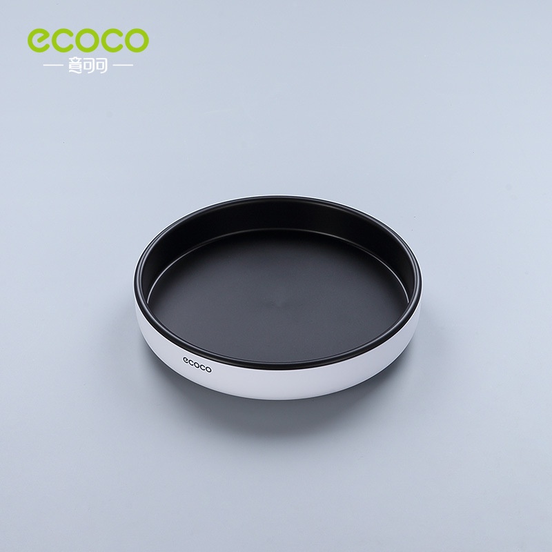 Kệ xoay 360 độ đựng gia vị trong bếp đựng mỹ phẩm đế có cao su cố định chống trượt tiện lợi