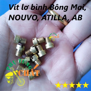 PHỤ TÙNG CHẤT Bét chính bông mai đa năng dùng cho Nouvo, Attila, Air Blade (AB), Made in Việt Nam (giclo, vít lơ)
