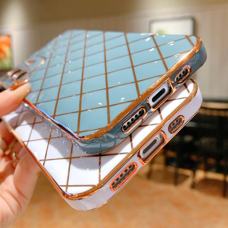 Ốp Điện Thoại TPU Mềm Chống Sốc Mạ Kim Loại Nhám Cho IPhone 12 11 Pro Max X XS Max XR 8 7 Plus | BigBuy360 - bigbuy360.vn