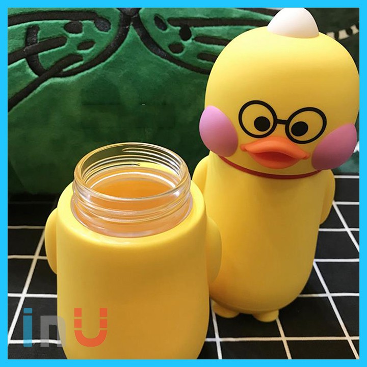 HCM - Bình nước bé vịt kute 300ml