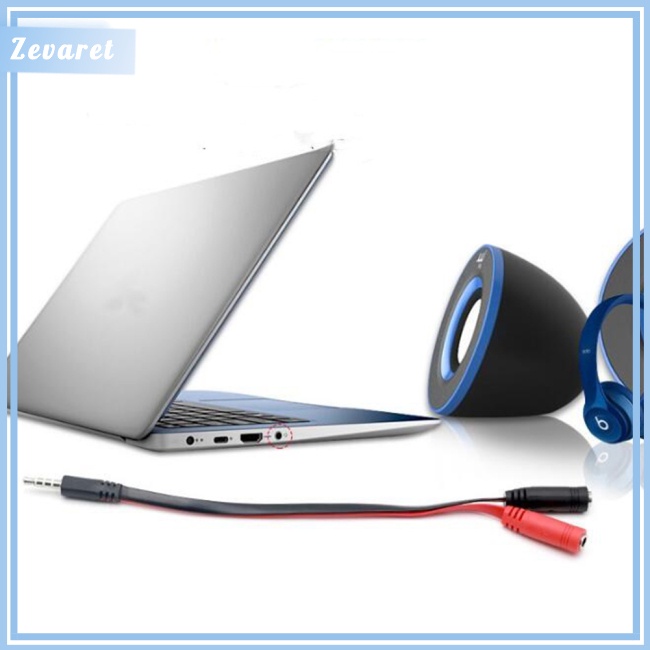 Dây Cáp Tách Âm Thanh 2 Trong 1 3.5mm Cho Điện Thoại Android