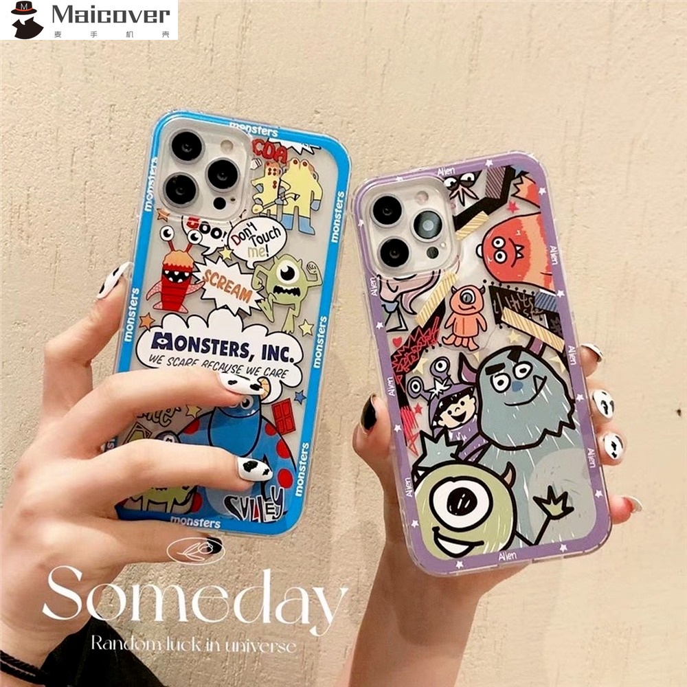 Ốp điện thoại silicon TPU mềm hình quái vật cho Xiaomi Redmi Note10S Note10 Note 9S 9 8 7 6 5 4X 4 9T K40 K30S K30 K20 Pro