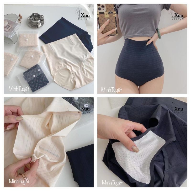 Quần gen bụng kẻ ngang hàng QC