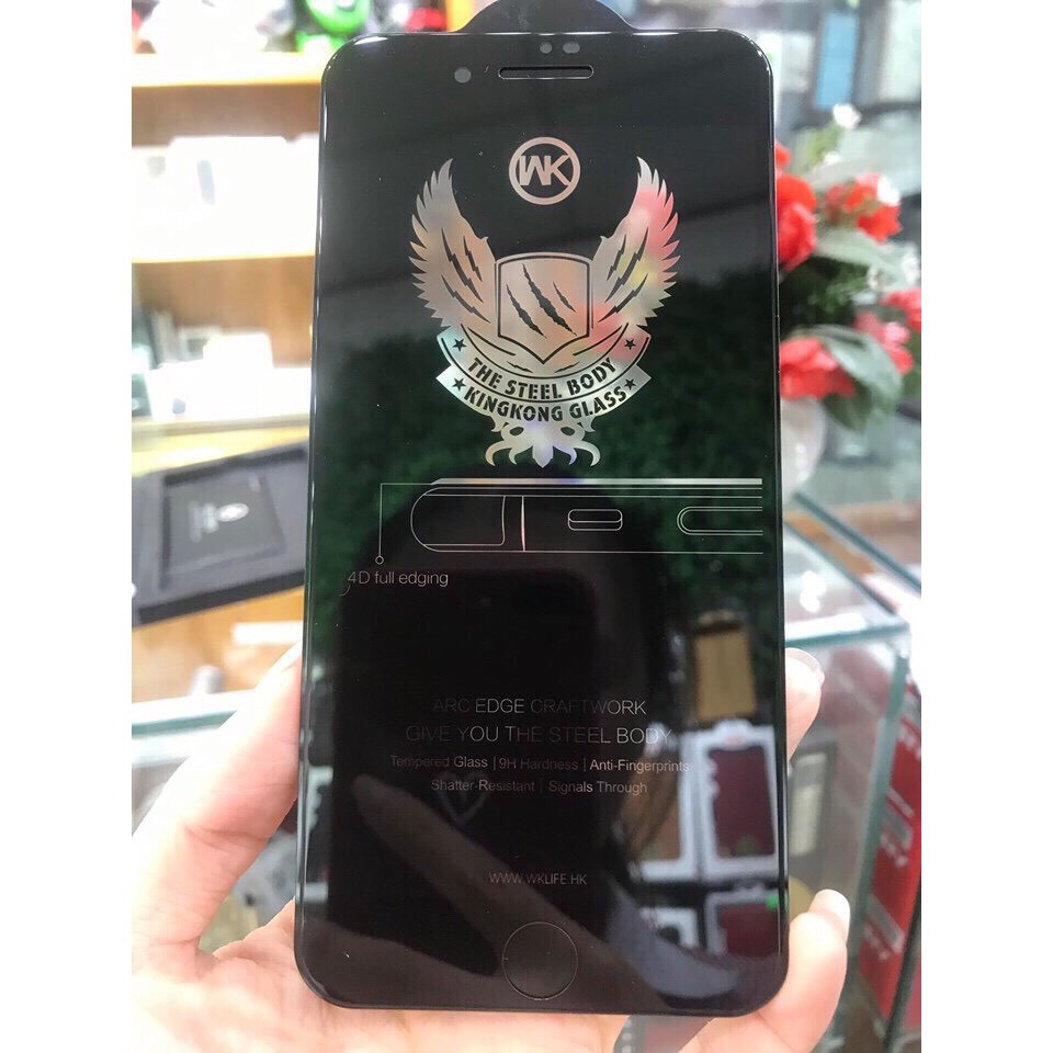 Kính cường lực iphone chống nhìn trộm full màn hình KingKong 6/ 6s/ 7/ 8 plus/ x/ xsmax/ 11/ 12/ 13 promax