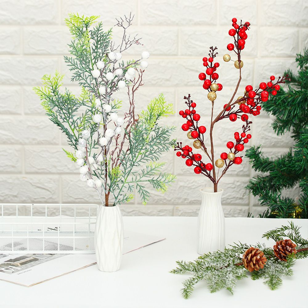Nhánh Cây Thông/Quả Thông Nhân Tạo Độc Đáo Trang Trí Tiệc Giáng Sinh DIY