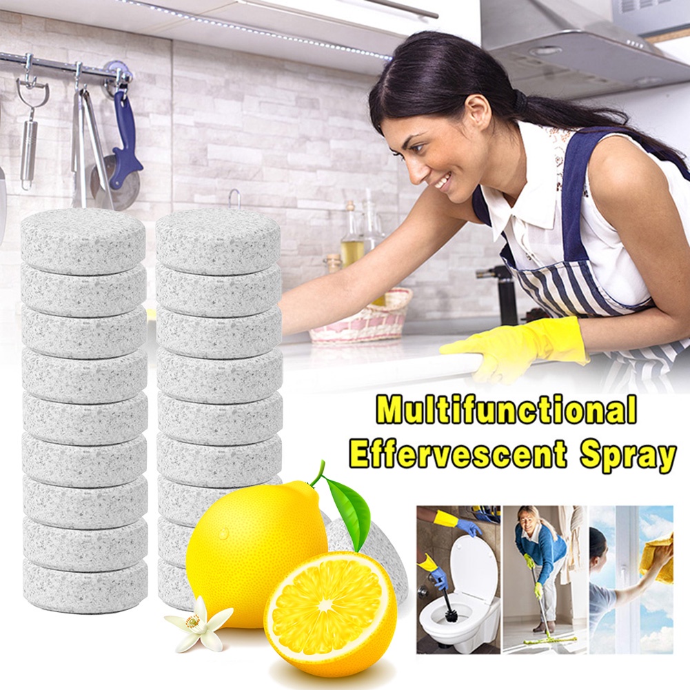 10/20 Viên Sủi Làm Sạch Bồn Cầu Tự Động Cho Nhà Vệ Sinh Tẩy Nhanh Nước Tiểu Khử Mùi Vết Bẩn Màu Vàng Viên Tẩy Rửa Bồn Cầu