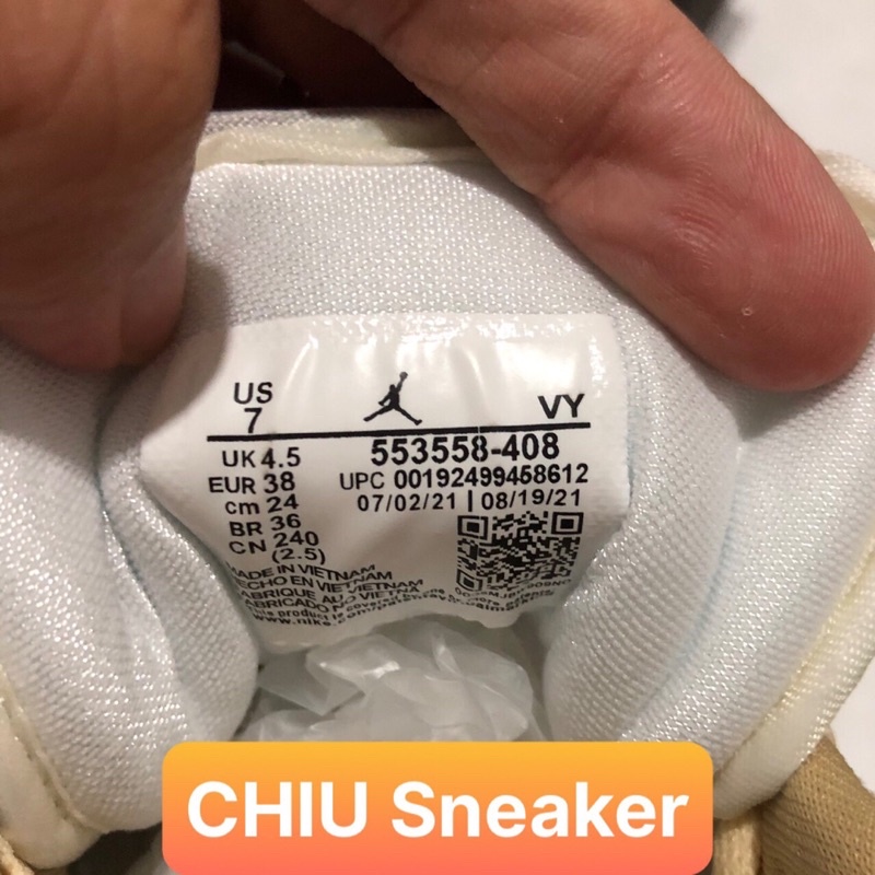 Giày Sneaker Nữ Jordan cổ thấp trà sữa phiên bản cao cấp giày thể thao nữ Jordan 1 low trà sữa