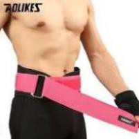 Đai lưng thể thao Gym bảo về cột sống Phụ Kiện Gym Aolikes Đai lưng trơn  TPBS