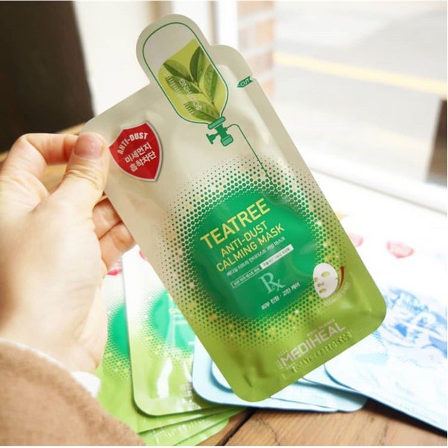 Mặt Nạ Làm Dịu Da Mediheal Tea Tree Anti-Dust Calming Mask 24ml