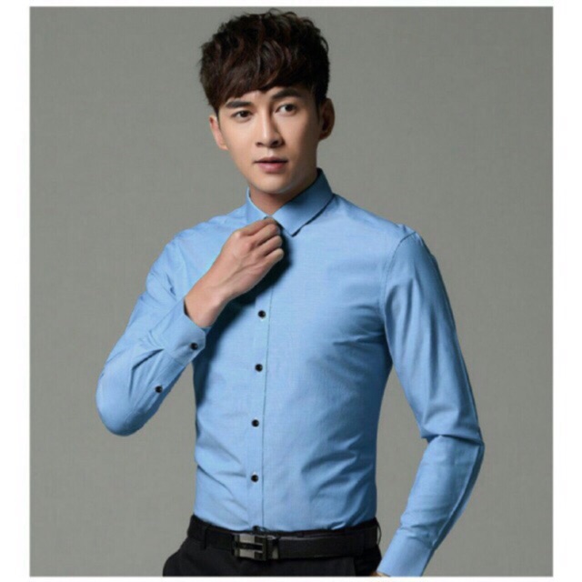 BST sơ mi dài tay nam 5 màu cổ trơn thời trang - TT New | BigBuy360 - bigbuy360.vn