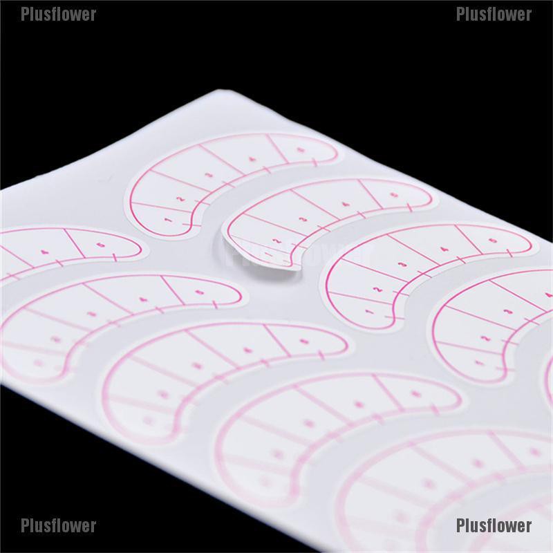 Plusflower 70 Pairs Make Up Under Eye Gel Eyelash Extensions Pads Stickers Patches Tape Kit
